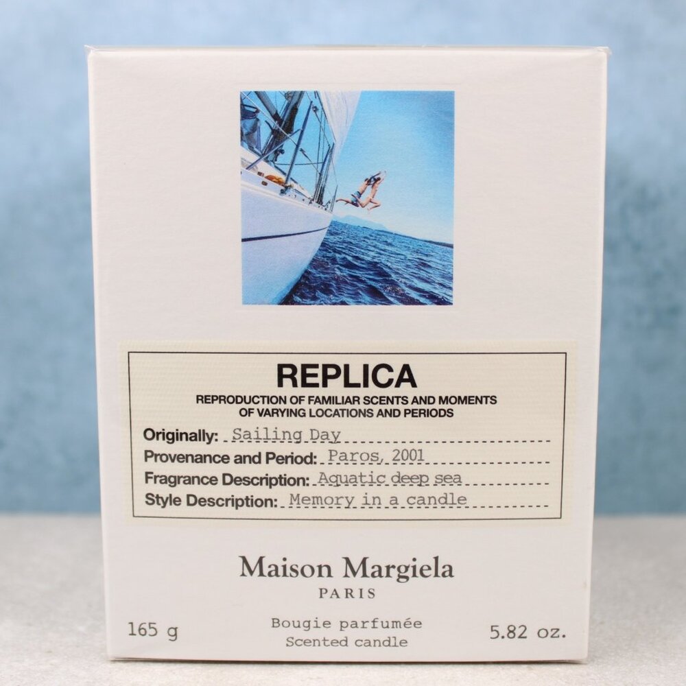 Maison Margiela 'REPLICA'  SAILING DAY Scented Candle 5.82 oz 165g Sealed Box